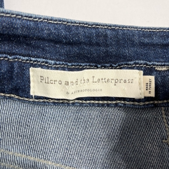 Pilcro and the letterpress exposed button fly high rise jeans size 26 - Picture 9 of 12